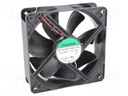 Fan: DC; axial; 48VDC; 120x120x38mm; 234.4m3/h; 48dBA; ball bearing