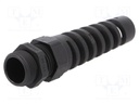 Cable gland; with strain relief; PG13,5; IP68; Mat: polyamide