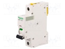 Circuit breaker; 230VAC; Inom: 16A; Poles: 1; DIN; Charact: B; 6kA