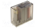 Relay: electromagnetic; SPDT; Ucoil: 12VDC; 8A/250VAC; 8A/24VDC