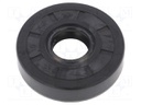 Oil seal; NBR; D: 10mm; -40÷100°C; Shore hardness: 70; Øhole: 42mm