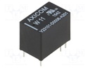 Relay: electromagnetic; SPDT; Ucoil: 12VDC; Icontacts max: 1.25A