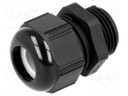 Cable gland; M20; IP68,IP69K; Mat: polyamide; black