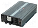 Converter: AC/DC; 2.2kW; Uout: 230VAC; 40÷66VDC; Out: EU,mains 230V