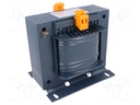 Transformer: mains; 630VA; 230VAC; 230V; Leads: terminal block