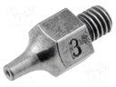 Nozzle: desoldering; 1.2x2.5mm; for WEL.DS80 desoldering iron