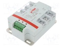 Relay: solid state; Ucntrl: 4÷32VDC; 60A; 24÷530VAC; 3-phase; IP20