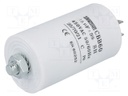 Capacitor: motors, run; 16uF; 450V; Ø40x70mm; -25÷70°C; ±5%; 3000h