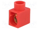 Terminal block; screw terminal; ways: 1; for cable; 2.5mm2; 400V