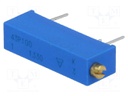 Potentiometer: mounting; multiturn; 10Ω; 750mW; ±10%; linear