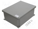 Enclosure: multipurpose; X: 313mm; Y: 407mm; Z: 157mm; S-8000; grey