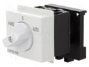 Module: rotary switch; 20A; Mounting: DIN; IP20; 250VAC; 52x65x60mm