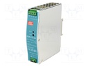 Power supply: switched-mode; 76.8W; 48VDC; 48÷55VDC; 1.6A; 510g