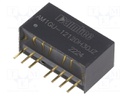 Converter: DC/DC; 1W; Uin: 4.5÷36V; Uout: 12VDC; Uout2: -12VDC; SIP8