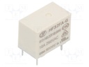 Relay: electromagnetic; SPST-NO; Ucoil: 12VDC; 10A; 10A/250VAC