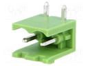 Pluggable terminal block; Contacts ph: 5.08mm; ways: 2; socket