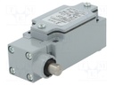 Limit switch; pin plunger Ø10mm; NO + NC; 10A; max.240VAC; PG13,5