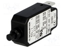 Circuit breaker; Urated: 240VAC; 48VDC; 3.5A; SPST; Poles: 1; Ø9.6mm