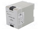 Power supply: switched-mode; for DIN rail; 120W; 24VDC; 23÷29VDC