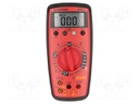 Digital multimeter; LCD 3,5 digit (1999); Diode test: 1mA, 3V