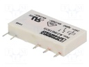 Relay: electromagnetic; SPDT; Ucoil: 24VDC; 8A/250VAC; 2A/24VDC; 6A