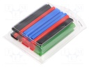 Set of heat shrink sleeves; 2: 1; 70mm; polyolefine; Pcs: 16