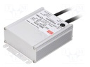 Power supply: switched-mode; LED; 72W; 24VDC; 1.8÷3A; 90÷305VAC