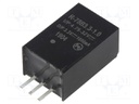 Converter: DC/DC; 3.3W; Uin: 4.75÷32V; Uout: 3.3VDC; Iout: 1A; SIP3