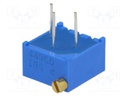 Potentiometer: mounting; multiturn; 500Ω; 500mW; THT; ±10%; linear