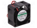 Fan: DC; axial; 5VDC; 40x40x20mm; 15.04m3/h; 25.5dBA; Vapo; 7000rpm