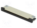 Connector: FFC (FPC); horizontal; PIN: 20; ZIF,top contacts; SMT