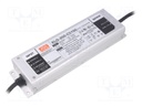 Power supply: switched-mode; LED; 201.6W; 48÷96VDC; 2100mA; IP67