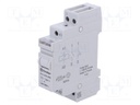 Relay: installation; bistable; NO; 24VAC; DIN; 16A; -40÷40°C; IP20