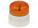 Signaller: lighting; continuous light; orange; Series: Flashguard