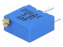 Potentiometer: mounting; multiturn; 1kΩ; 500mW; THT; ±10%; linear