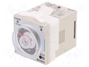 Timer; 0,05s÷100h; SPDT + SPDT; 250VAC/5A,30VDC/5A; 100÷240VAC