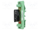 Relay: solid state; Ucntrl: 3÷32VDC; 2A; 3÷60VDC; DIN; Series: ASR-M