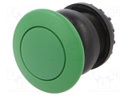 Switch: push-button; Stabl.pos: 2; 22mm; green; Illumin: none; IP67