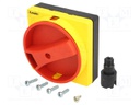 Knob; GA; Colour: red/yellow