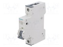 Circuit breaker; 230/400VAC; Inom: 16A; Poles: 1; DIN; Charact: A