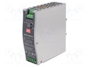 Power supply: DC/DC; 240W; 48VDC; 5A; 16.8÷33.6VDC; Mounting: DIN