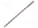 Drill bit; for concrete; Ø: 8mm; L: 210mm; metal; Man.series: PRO 4