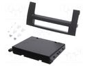 Radio mounting frame; Toyota; 1 DIN; black