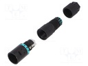 Connector: AC supply; screw terminal; male; TH381; 5.8÷6.9mm; 400V