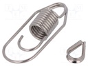 Spring with lug for rope tightening; Series: FC/FD/FL/FP