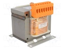 Transformer: mains; 250VA; 230/400VAC; 230V; 24V; 3.2kg; IP00