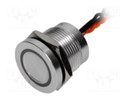 Switch: piezoelectric; Pos: 2; SPST-NO; 0.2A/24VAC; 0.2A/24VDC