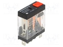 Relay: electromagnetic; SPDT; Ucoil: 24VAC; 10A/250VAC; 10A/30VDC