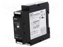 Module: temperature monitoring relay; temperature; 24VAC; DIN