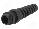 Cable gland; with strain relief; PG11; IP68; Mat: polyamide; black